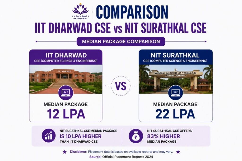 IIT Dharwad CSE Average Package